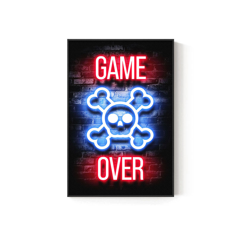 Framed LED Gamer Wall Deco - Fa'Ra Way