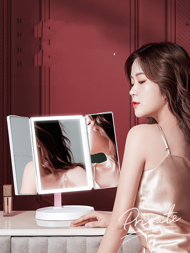 Smart LED Desktop Makeup Mirror - Fa'Ra Way