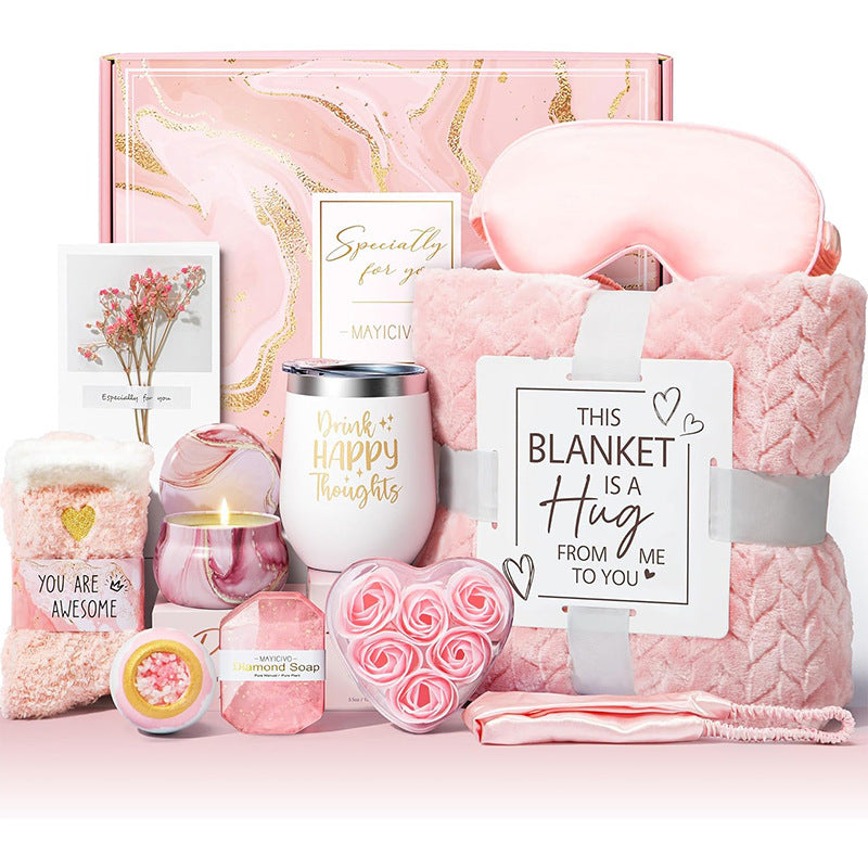 Luxury Spa & Aromatherapy Gift Set | Handcrafted Candle & Soap Wellness Suite - Fa'Ra Way