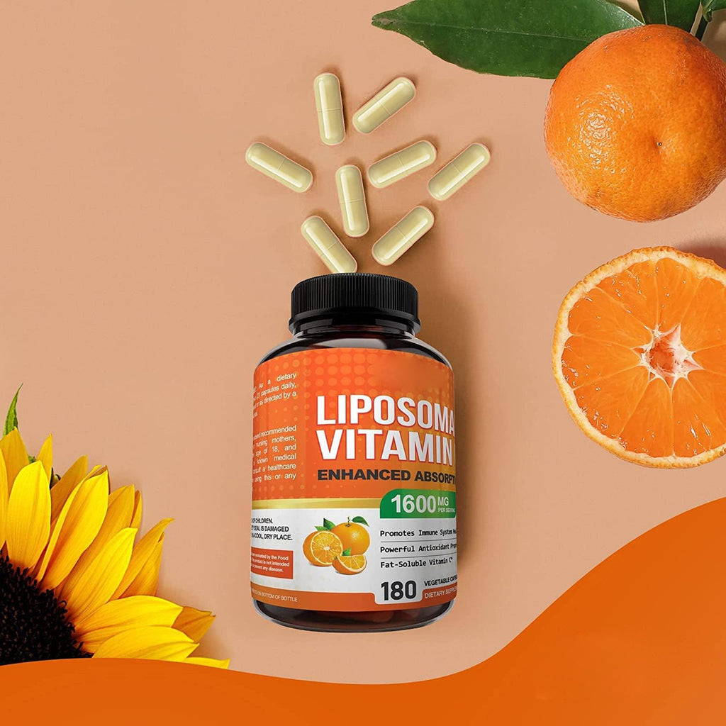 Essential Daily Vitamin C – 180 Count High-Capacity Immune Support - Fa'Ra Way