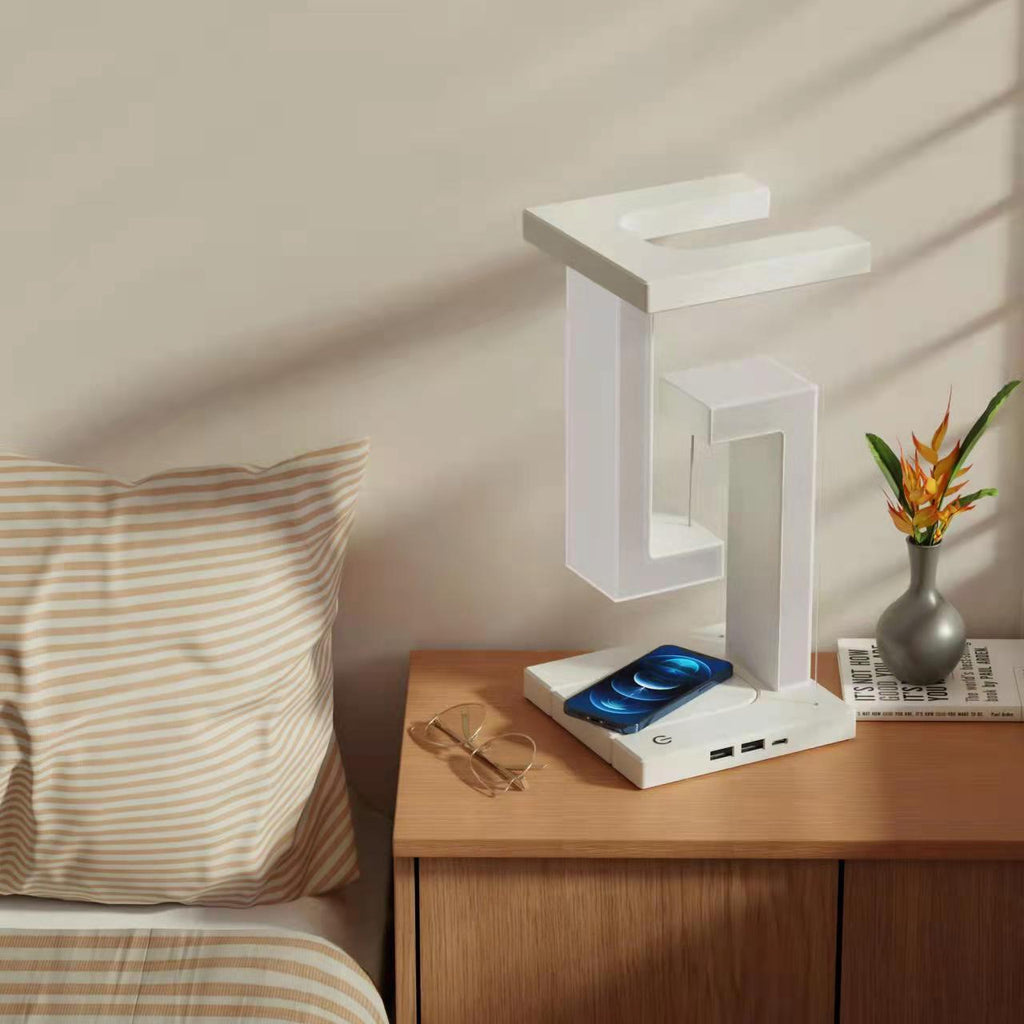 Mini Anti-Gravity Floating Lamp | Smart Inductive Light with Wireless Charging - Fa'Ra Way