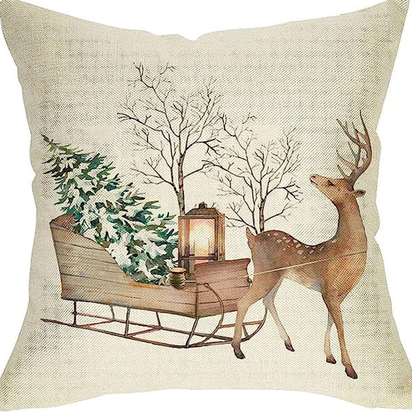 Nordic Winter Series Throw Pillow Cover - Fa'Ra Way