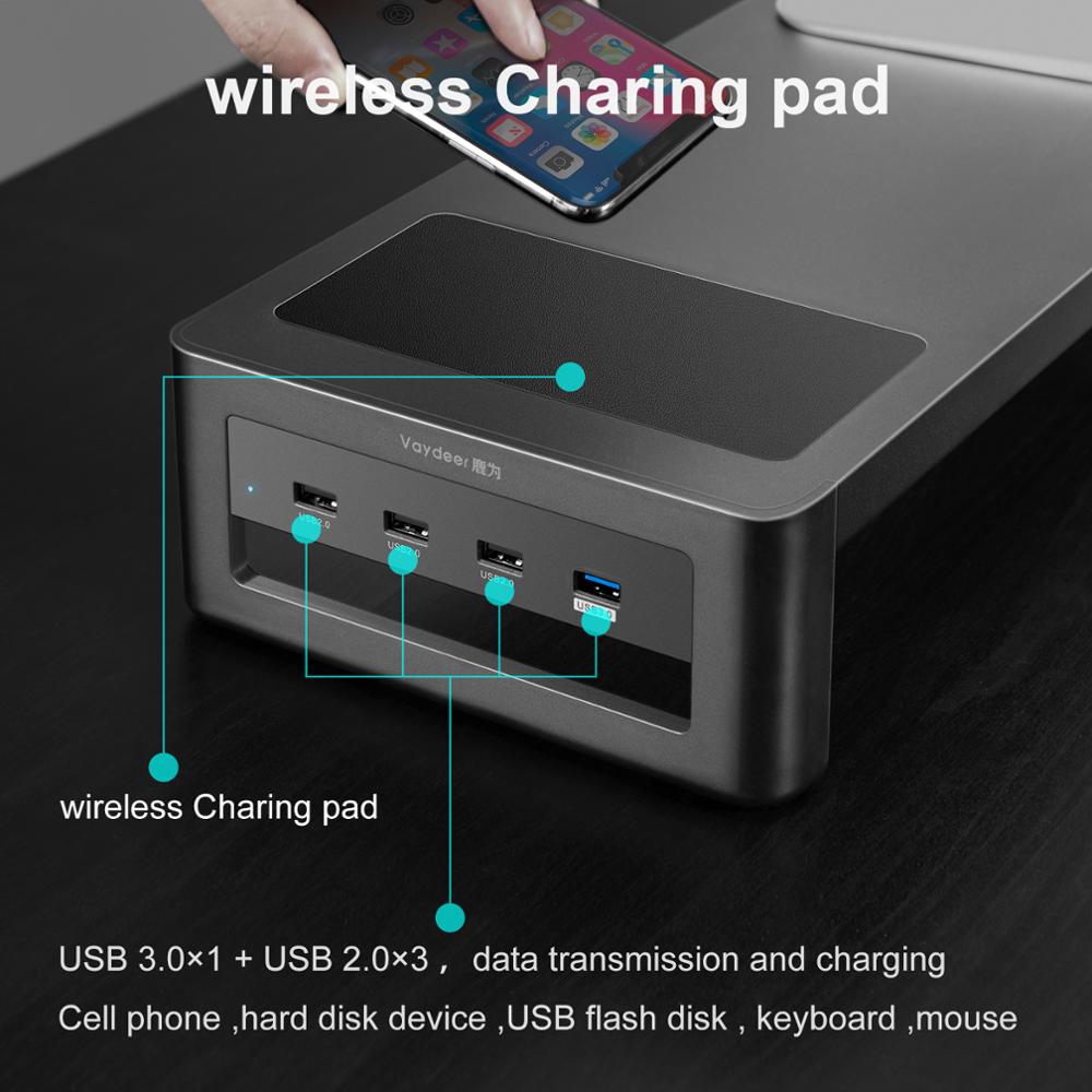 3-in-1 Desk Organizer with Wireless Charging - Fa'Ra Way
