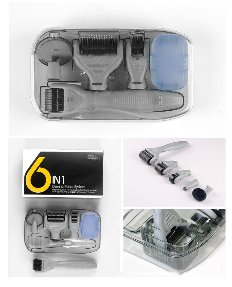 DermaKit™ 6-in-1 Microneedling System | Pro-Grade Stainless Steel Skincare Set - Fa'Ra Way