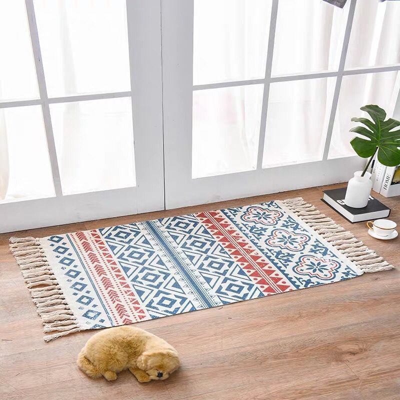Scandinavian Style Linen Cotton Rug - Fa'Ra Way
