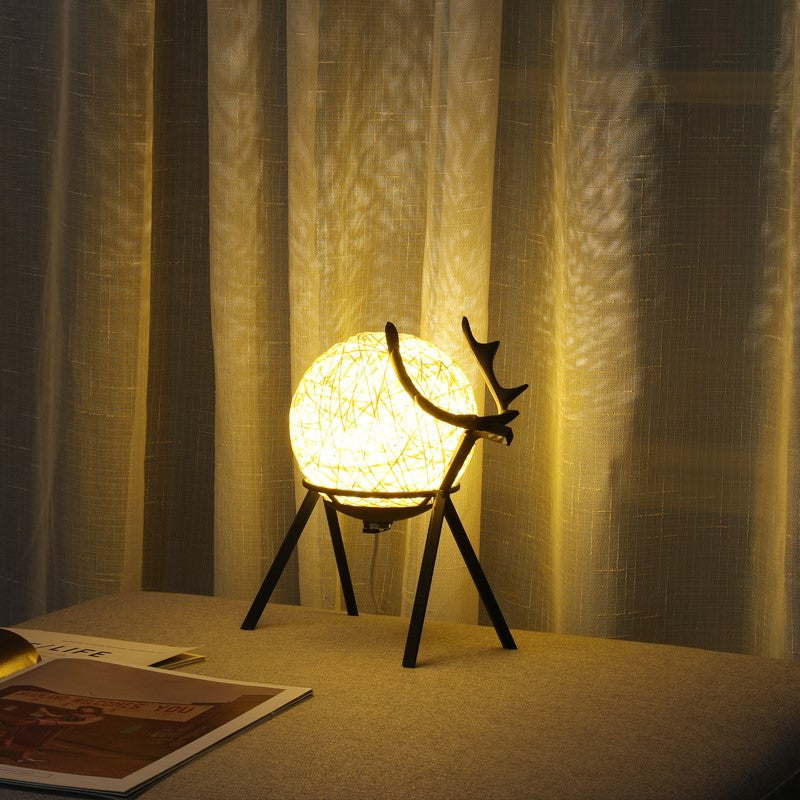 Couples Bedside Lamp Bedroom Girl Retro Style Night Light Romance - Fa'Ra Way