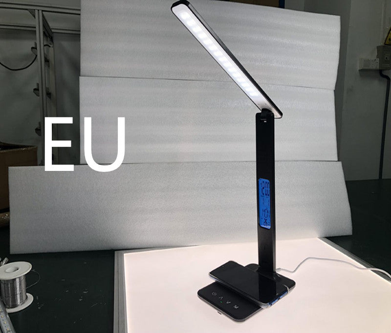 3-in-1 Smart LED Desk Lamp | Wireless Charger & Digital Display - Fa'Ra Way