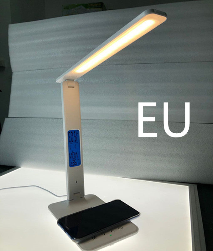 3-in-1 Smart LED Desk Lamp | Wireless Charger & Digital Display - Fa'Ra Way