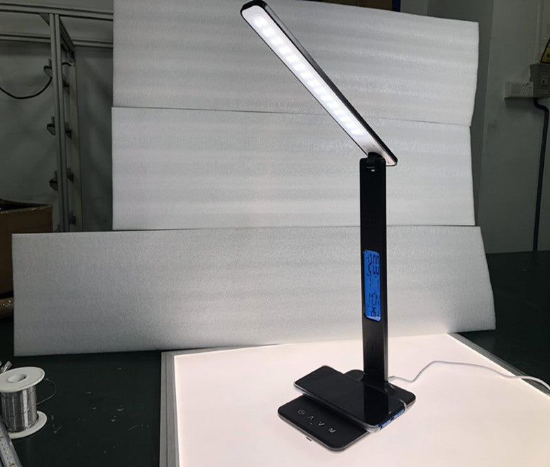 3-in-1 Smart LED Desk Lamp | Wireless Charger & Digital Display - Fa'Ra Way