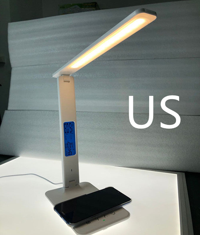 3-in-1 Smart LED Desk Lamp | Wireless Charger & Digital Display - Fa'Ra Way