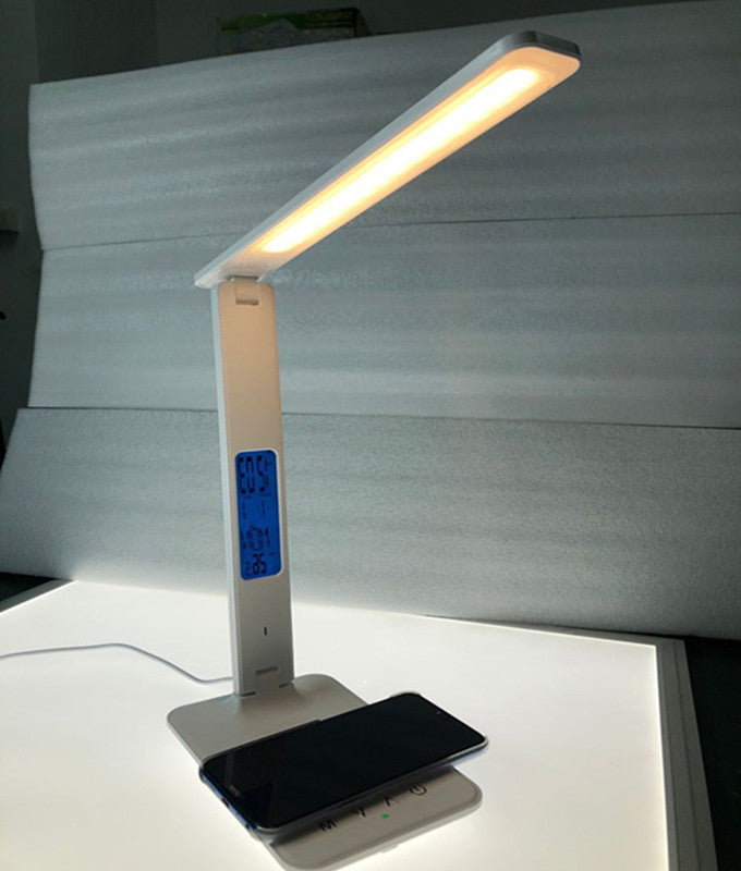 3-in-1 Smart LED Desk Lamp | Wireless Charger & Digital Display - Fa'Ra Way