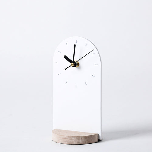 A few Clocks, Wrought Iron Wooden Base Clocks, Soft Decoration Supplies For Home Model Rooms - Fa'Ra Way