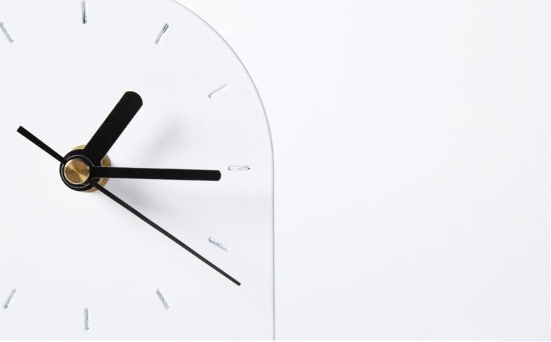 A few Clocks, Wrought Iron Wooden Base Clocks, Soft Decoration Supplies For Home Model Rooms - Fa'Ra Way