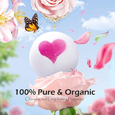 Bath Bombs 14 Pieces Of Explosive Salt Ball Gift Box With Various Fragrance Bath Balls Bubble Bath Bomb for Women - Fa'Ra Way