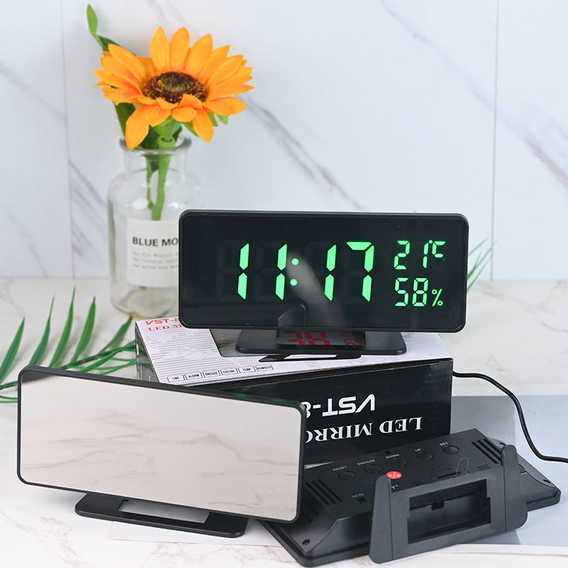 Modern LED Mirror Alarm Clock - Fa'Ra Way