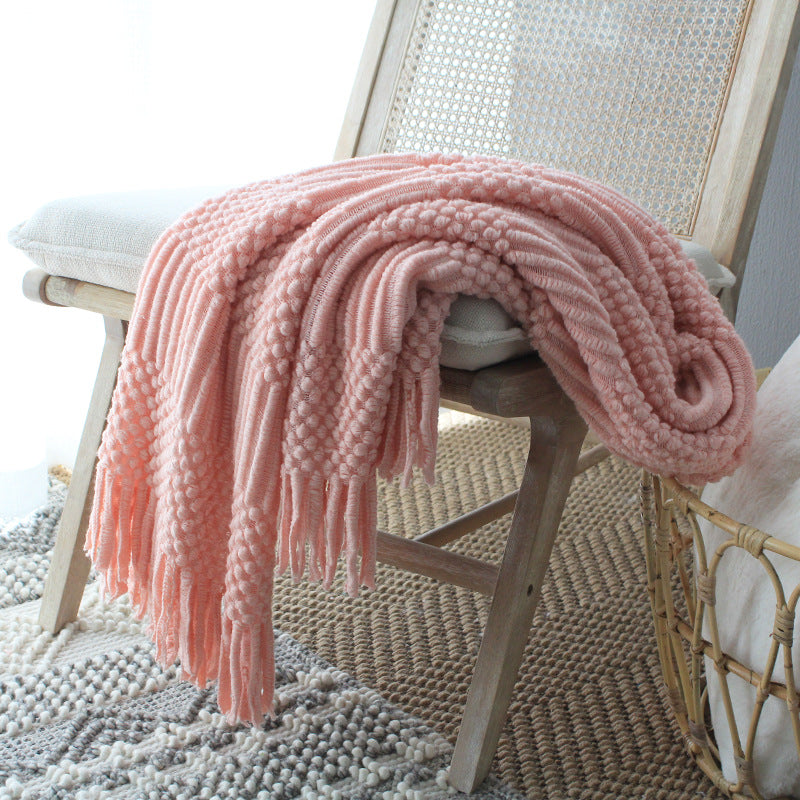 Nordic Knitted Sofa Blanket - Fa'Ra Way