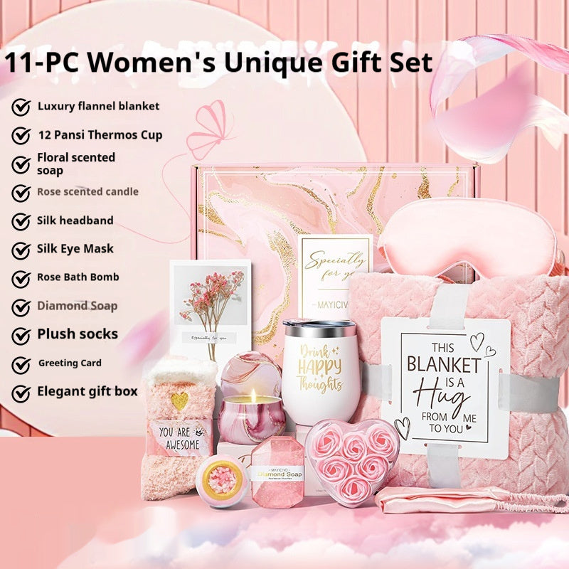 Luxury Spa & Aromatherapy Gift Set | Handcrafted Candle & Soap Wellness Suite - Fa'Ra Way