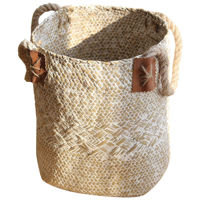 Hand woven basket flower basket basket rattan - Fa'Ra Way