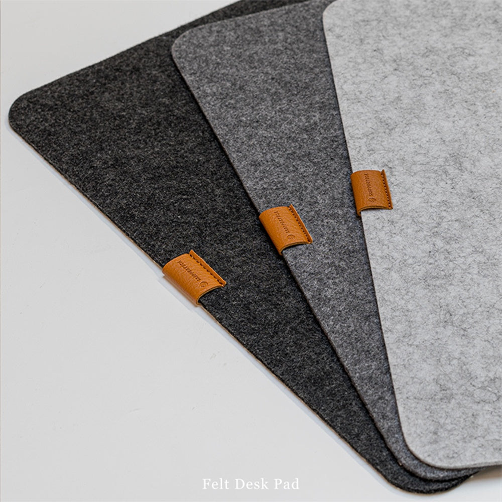 Minimalist Felt Desk Mat – Ultra-Soft Protective Mouse Pad - Fa'Ra Way