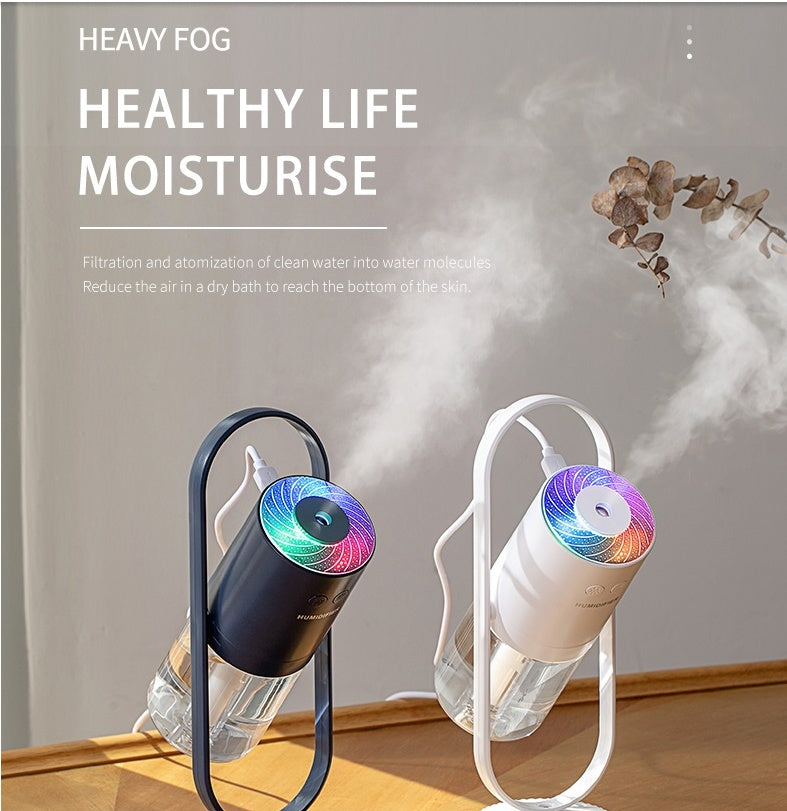 Magic Shadow USB Air Humidifier For Home With Projection Night Lights Ultrasonic Car Mist Maker Mini Office Air Purifier - Fa'Ra Way