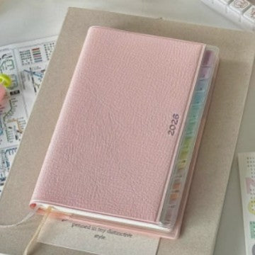 Rainbow Index Vegan Leather Planner - Fa'Ra Way
