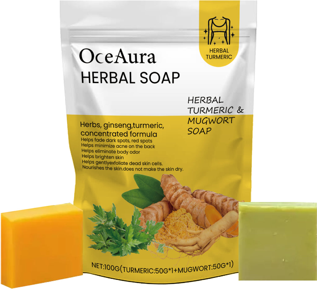 Turmeric & Chamomile Glow Bar – Natural Herbal Skincare Soap - Fa'Ra Way
