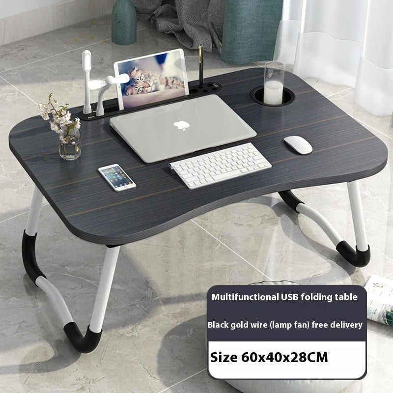 Portable Laptop Stand with USB Hub & Cooling Fan - Fa'Ra Way