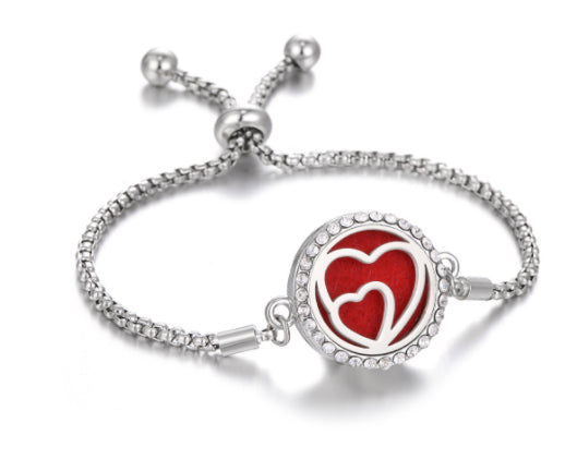 New Kaleidoscope Aromatherapy Bracelet Perfume Essential Oil Diffuser Locket Bracelet Charms Women Aroma Diffuser Jewelry - Fa'Ra Way