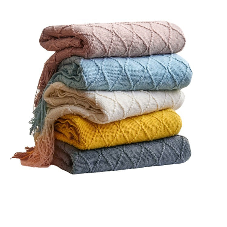 Sofa Blanket Cover Blanket Nordic Office Blanket - Fa'Ra Way