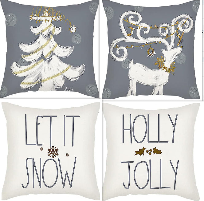 Nordic Winter Series Throw Pillow Cover - Fa'Ra Way