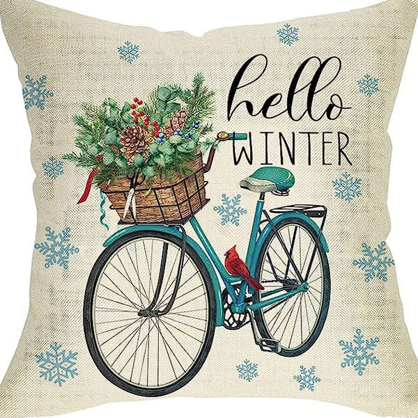 Nordic Winter Series Throw Pillow Cover - Fa'Ra Way