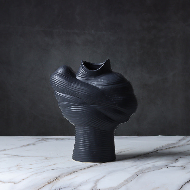 Modern Geometric Abstract Vase - Fa'Ra Way