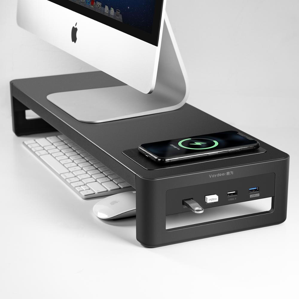 3-in-1 Desk Organizer with Wireless Charging - Fa'Ra Way