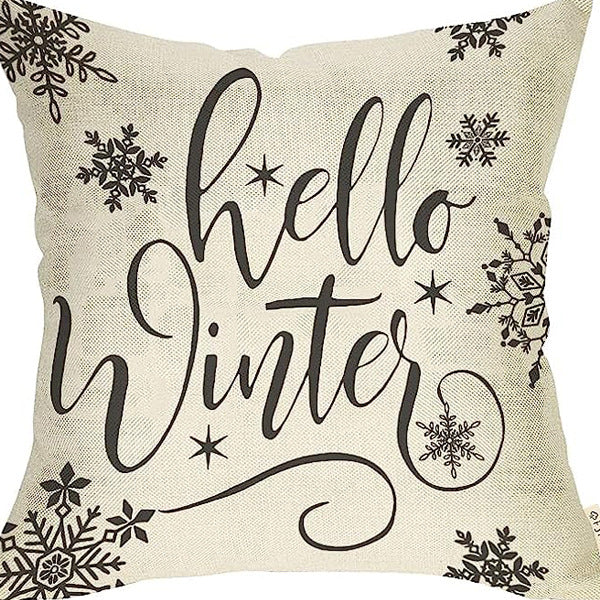 Nordic Winter Series Throw Pillow Cover - Fa'Ra Way
