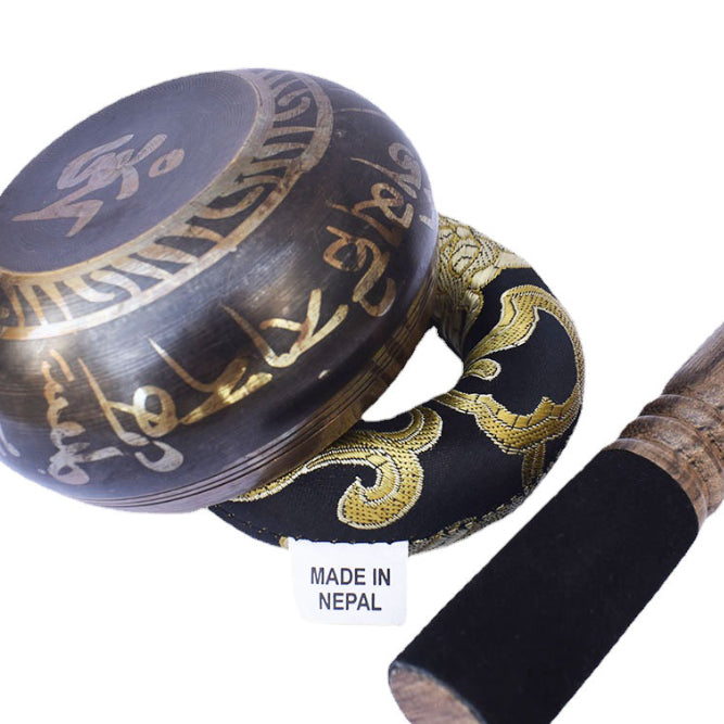 Bible Black Bowl Meditation Yoga Healing Meditation Bowl - Fa'Ra Way