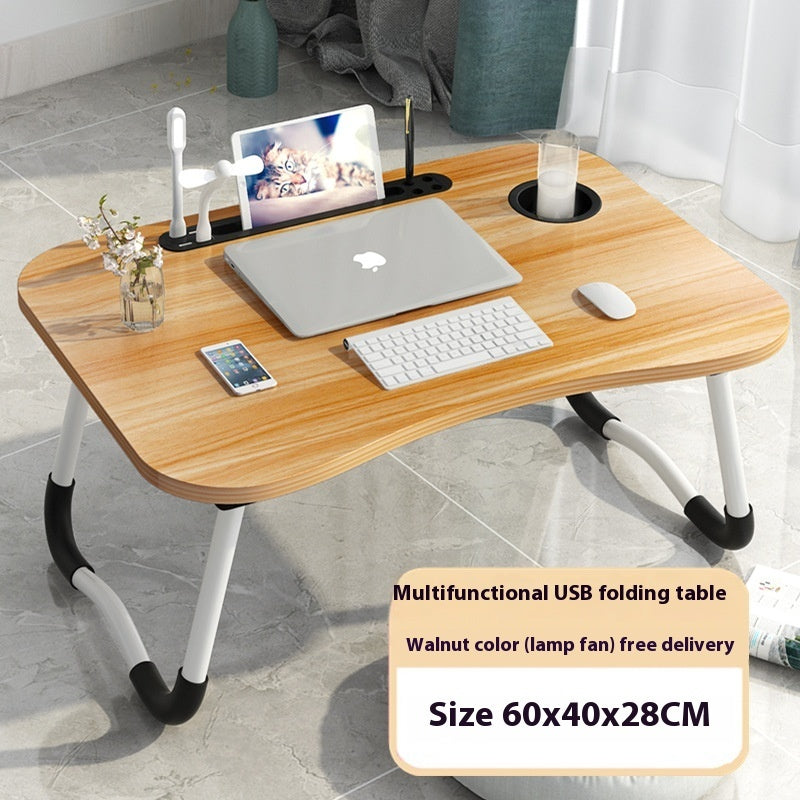 Portable Laptop Stand with USB Hub & Cooling Fan - Fa'Ra Way