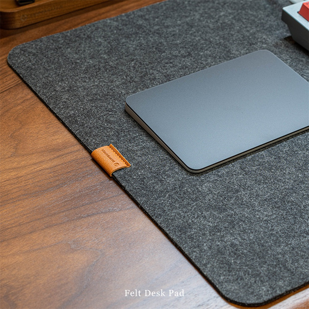 Minimalist Felt Desk Mat – Ultra-Soft Protective Mouse Pad - Fa'Ra Way
