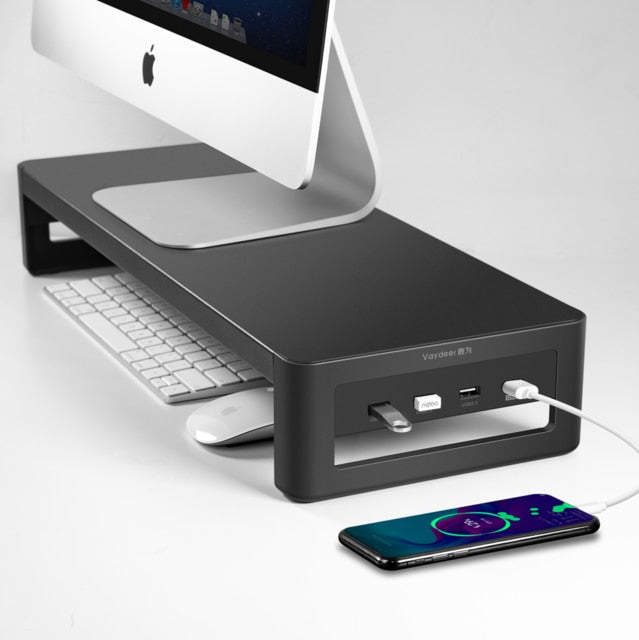 3-in-1 Desk Organizer with Wireless Charging - Fa'Ra Way