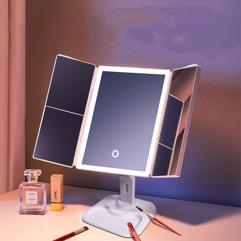 Smart LED Desktop Makeup Mirror - Fa'Ra Way