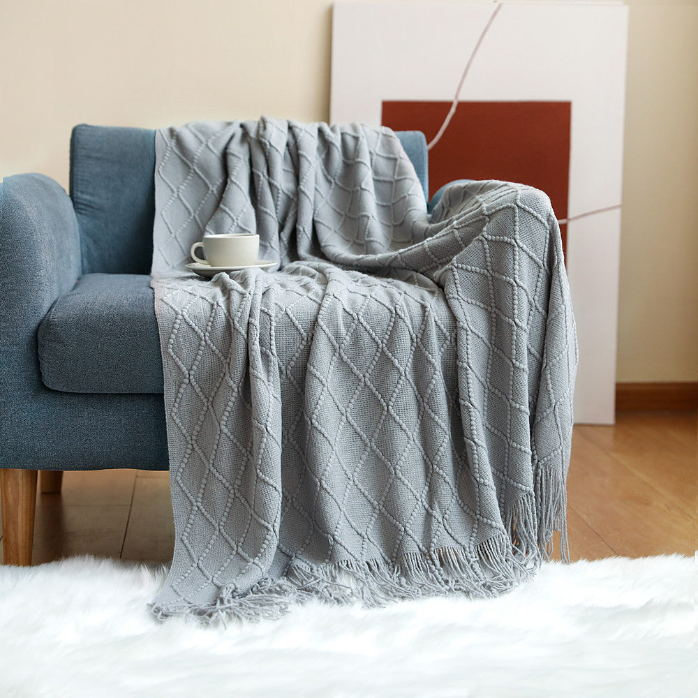 Sofa Blanket Cover Blanket Nordic Office Blanket - Fa'Ra Way