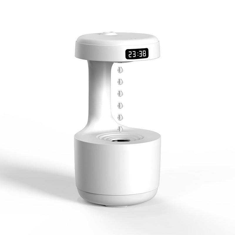 Anti-Gravity Levitating Water Drop Humidifier – Ultrasonic Cool Mist Fountain & LED Night Light - Fa'Ra Way