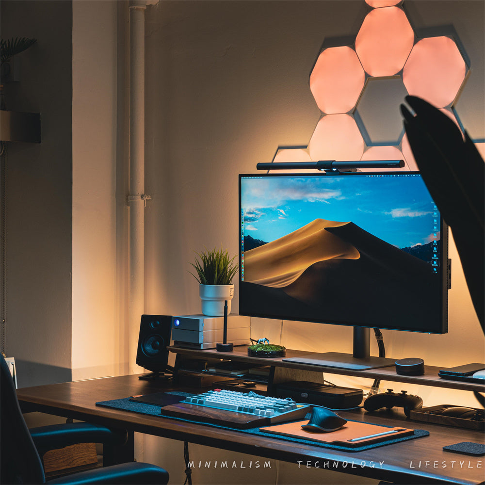 Minimalist Felt Desk Mat – Ultra-Soft Protective Mouse Pad - Fa'Ra Way