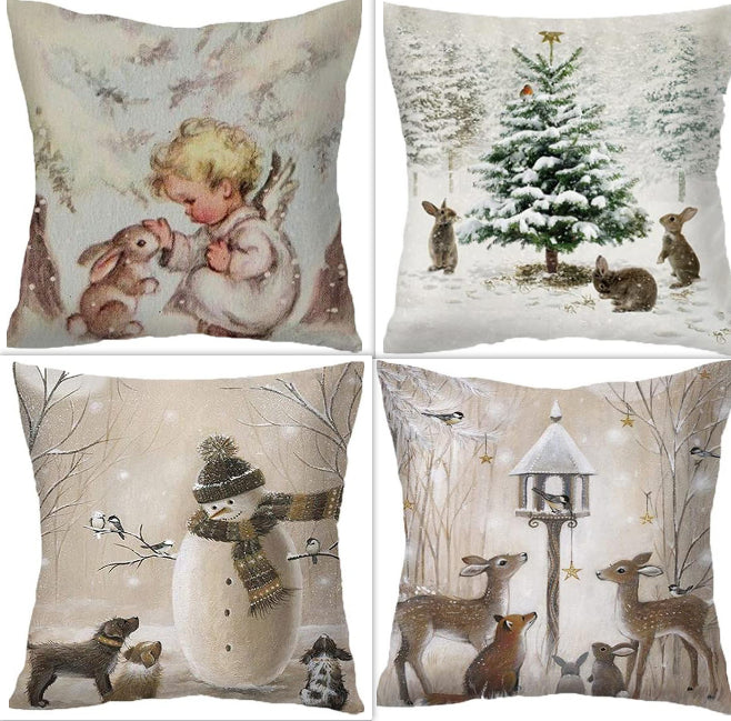 Nordic Winter Series Throw Pillow Cover - Fa'Ra Way