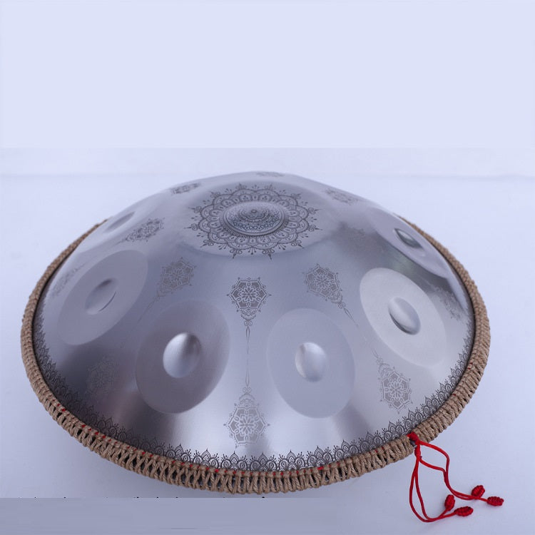 Mandala Engraved Version Hand Disc Drum Music Instrument - Fa'Ra Way