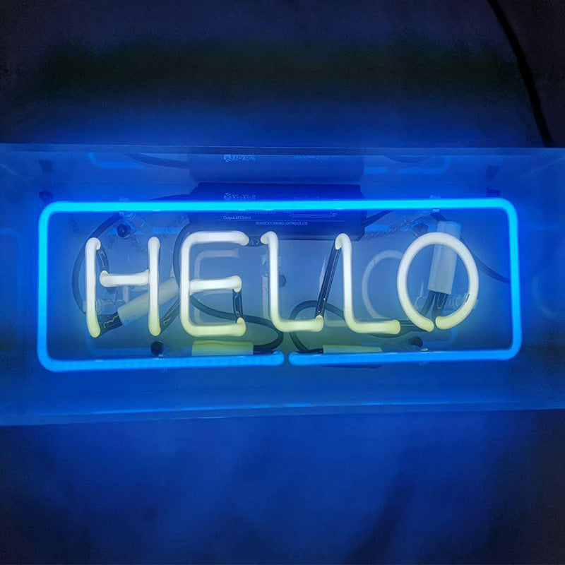 Neon Sign Acrylic Glass Light Box - Fa'Ra Way
