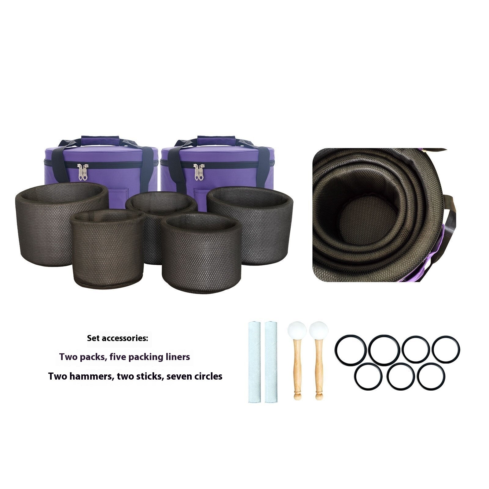 7-Piece Meditation & Sound Therapy Kit - Fa'Ra Way