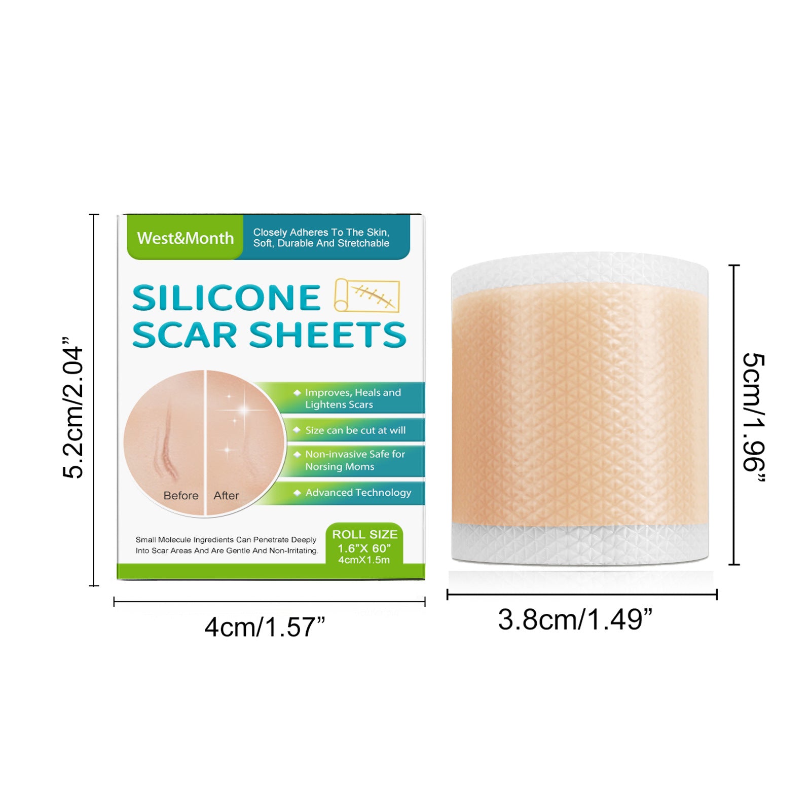 Silicone Scar Repair Stickers - Fa'Ra Way