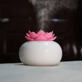 Zen Lotus Ceramic Humidifier | Artistic USB Essential Oil Diffuser & Aromatherapy Mist - Fa'Ra Way