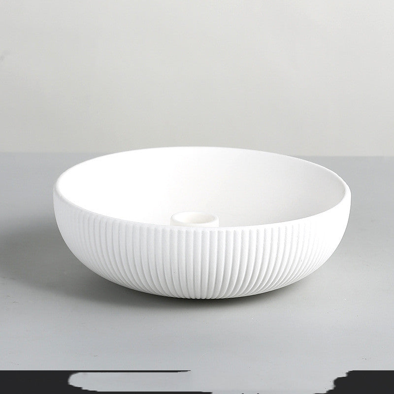 Simple Ceramic Candle Tray - Fa'Ra Way