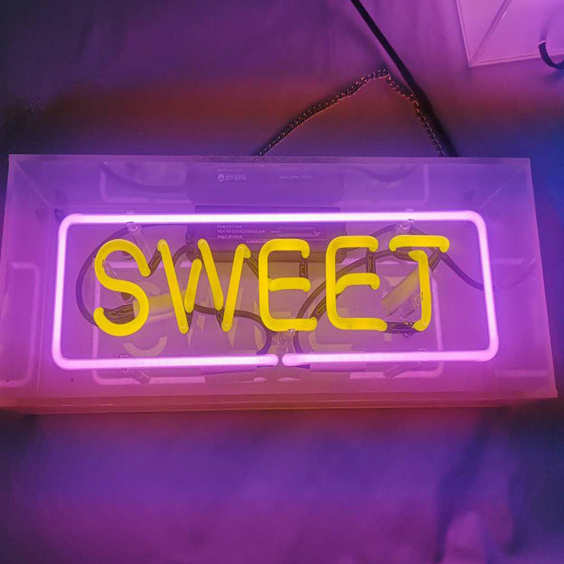 Neon Sign Acrylic Glass Light Box - Fa'Ra Way